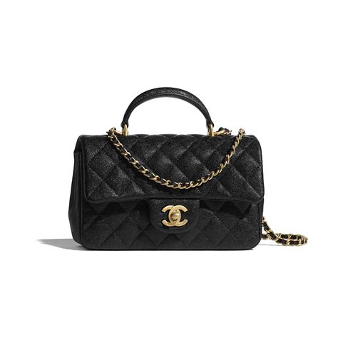 mini chanel logo|Chanel mini flap bag with top handle.